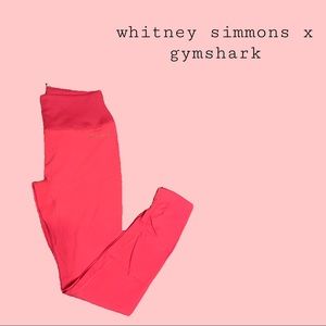 Gym shark x Whitney simmons Rib waist leggings